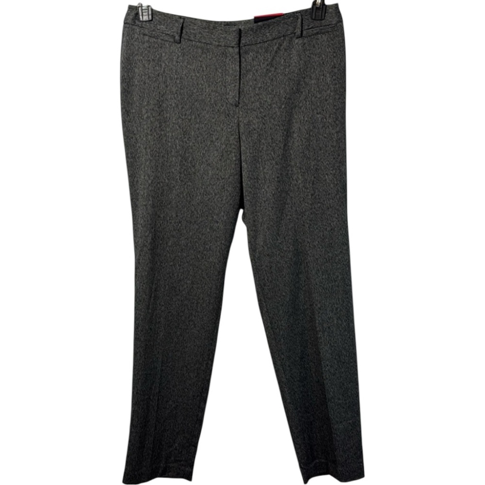 Rafaella Pants Black/White Slim Leg Straight Hip in Size 14 ‎ NWT